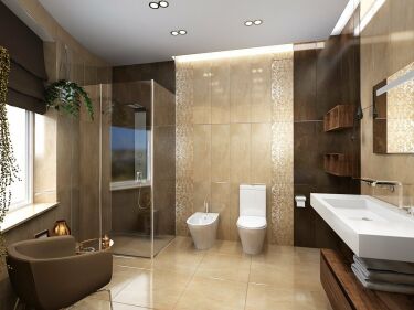6 причудливых идей для дизайна ванной комнаты от HomeBNC.com