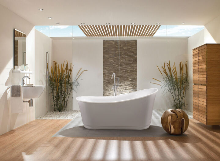 Ванная комната в стиле модерн: особенности дизайна интерьера, 50+ фото