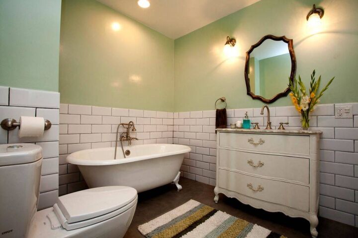 Интерьер ванной комнаты: 23134 фото и идей оформления