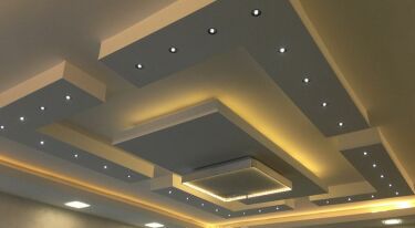 Двухуровневые потолки из гипсокартона с подсветкой 68 фото и идеи для интерьера