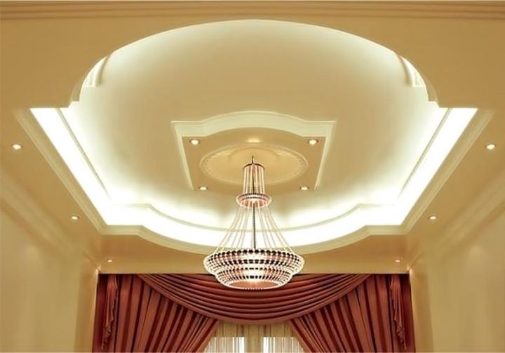 Потолки из гипсокартона (80 фото) – Дизайн потолков для разных комнат