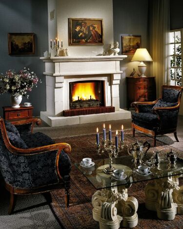 Дизайн строгие гостиные