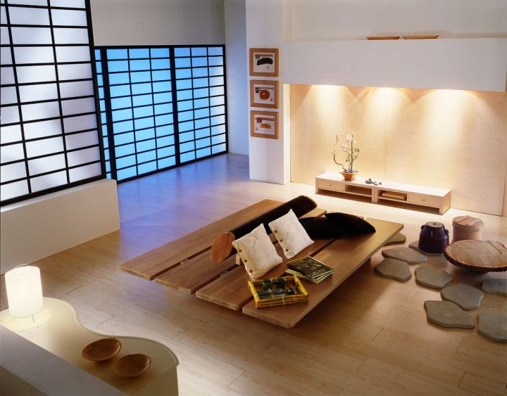 японский стиль в интерьере квартиры фото