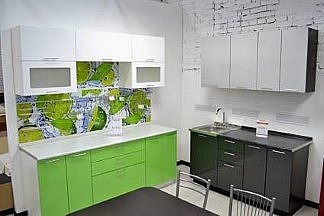 Прямые кухни купить недорого в Москве | Готовые прямые кухни: цены ...