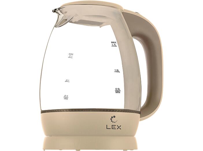 Чайник электрический (бежевый) LX3002-2