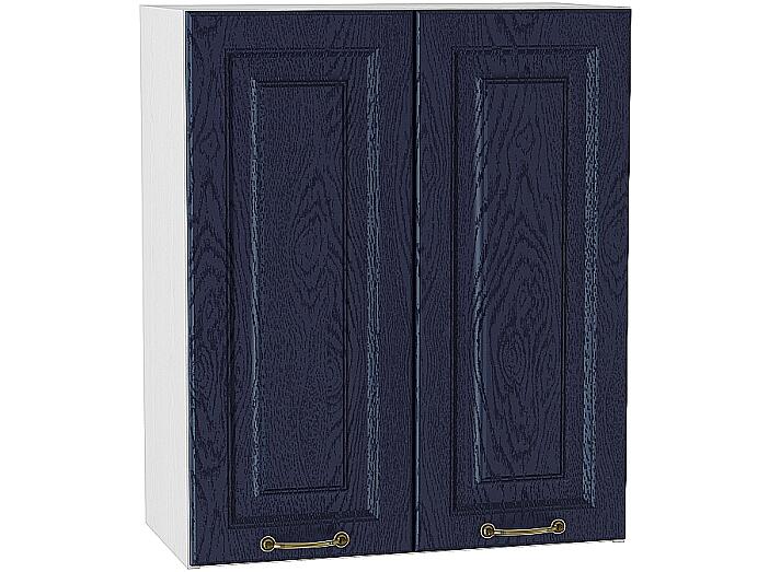 Шкаф верхний с 2-мя дверцами Ницца В 600 Дуб синий-Белый