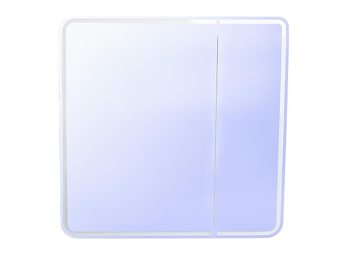 Зеркальный шкаф Style Line Каре 80 с подсветкой, сенсор на зеркале